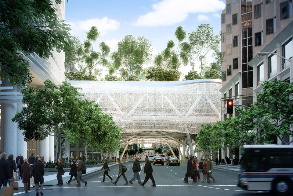 Salesforce Tower and Transit Center by Pelli Clarke Pelli Architects