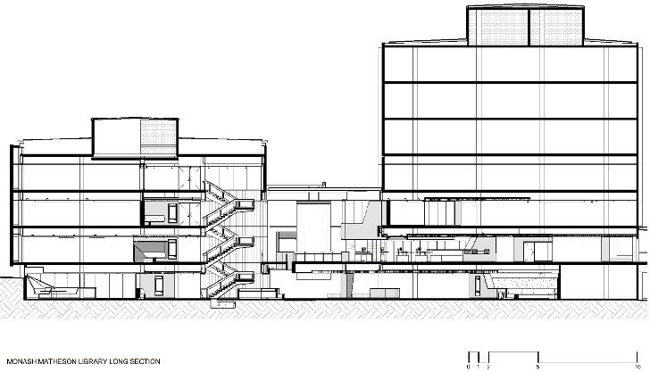 Sir Louis Matheson Library Melbourne Australia by Cox Architecture