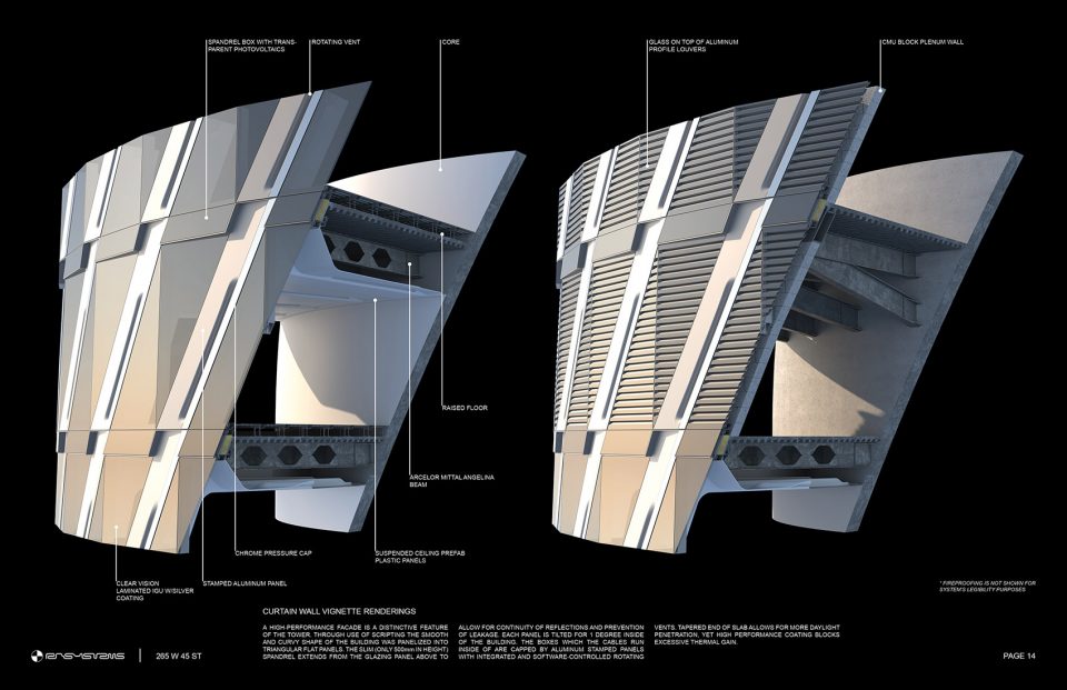 265 W 45th ST Super Slender Office Tower by RB Systems
