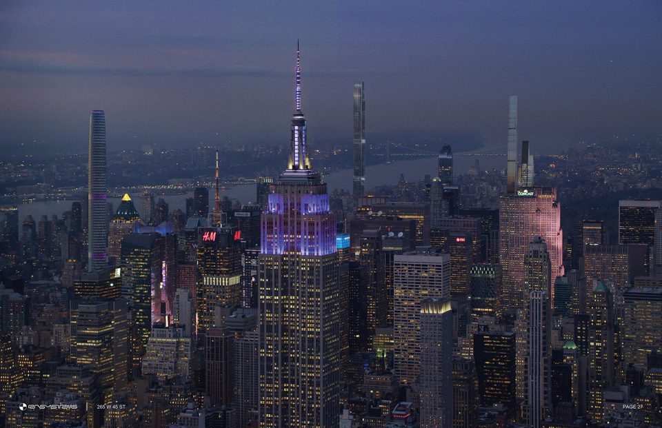 265 W 45th ST Super Slender Office Tower by RB Systems