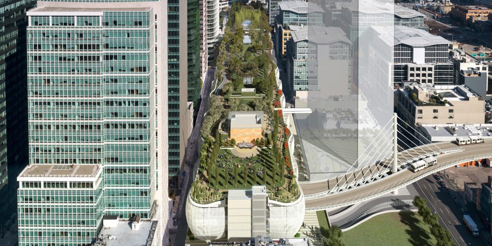 Salesforce Tower and Transit Center by Pelli Clarke Pelli Architects