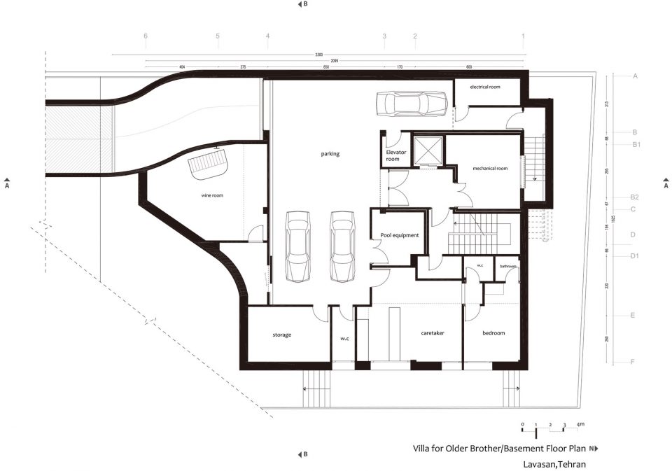 Villa for Older Brother Lavasan Iran by Nextoffice Alireza Taghaboni