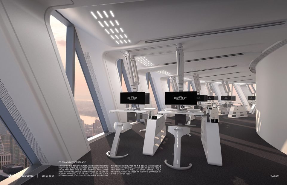 265 W 45th ST Super Slender Office Tower by RB Systems
