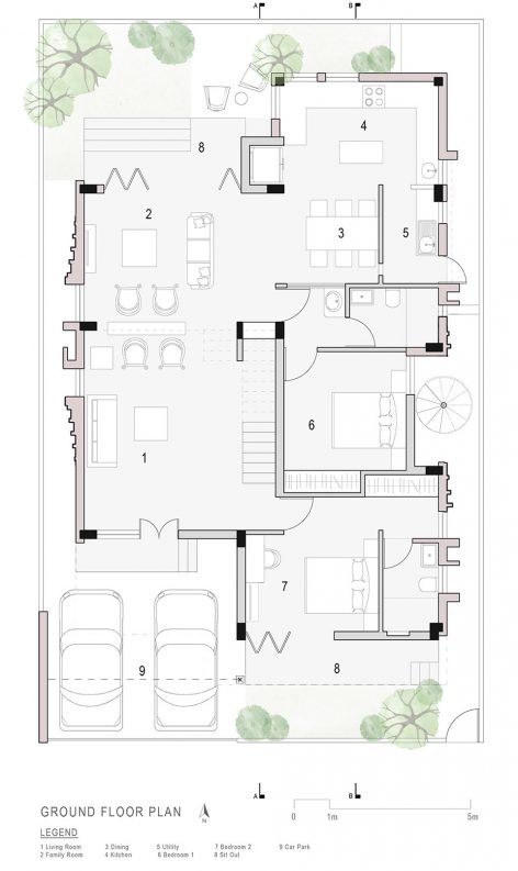Corbel House by Kamat Rozario Architecture