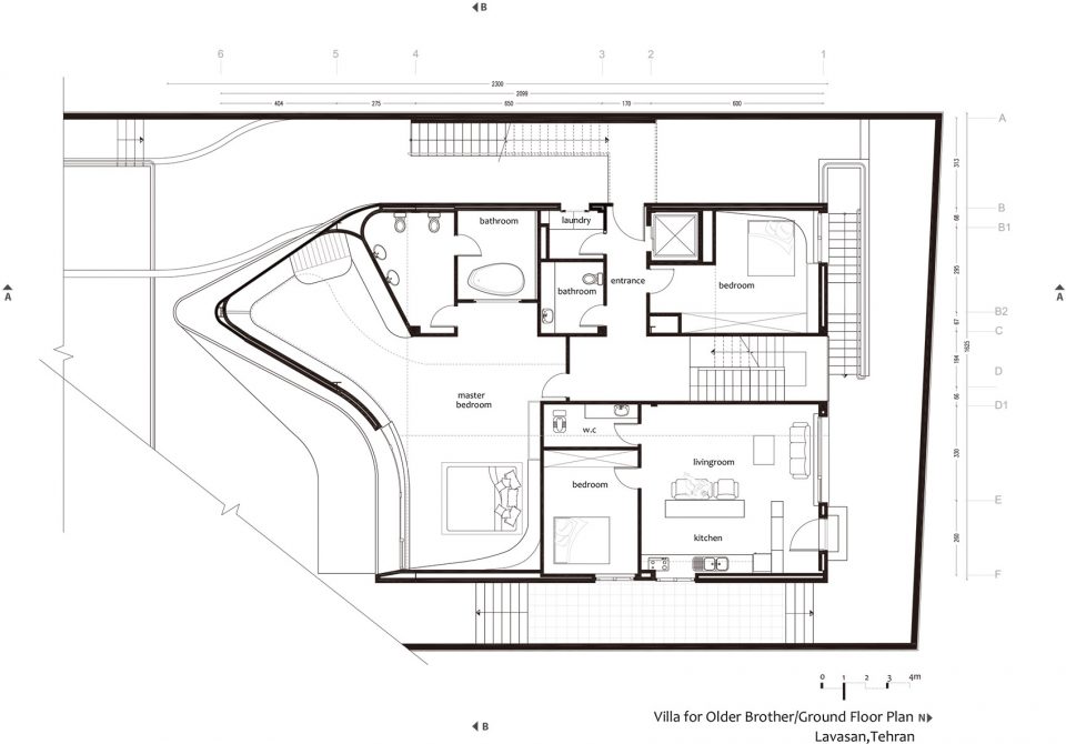 Villa for Older Brother Lavasan Iran by Nextoffice Alireza Taghaboni