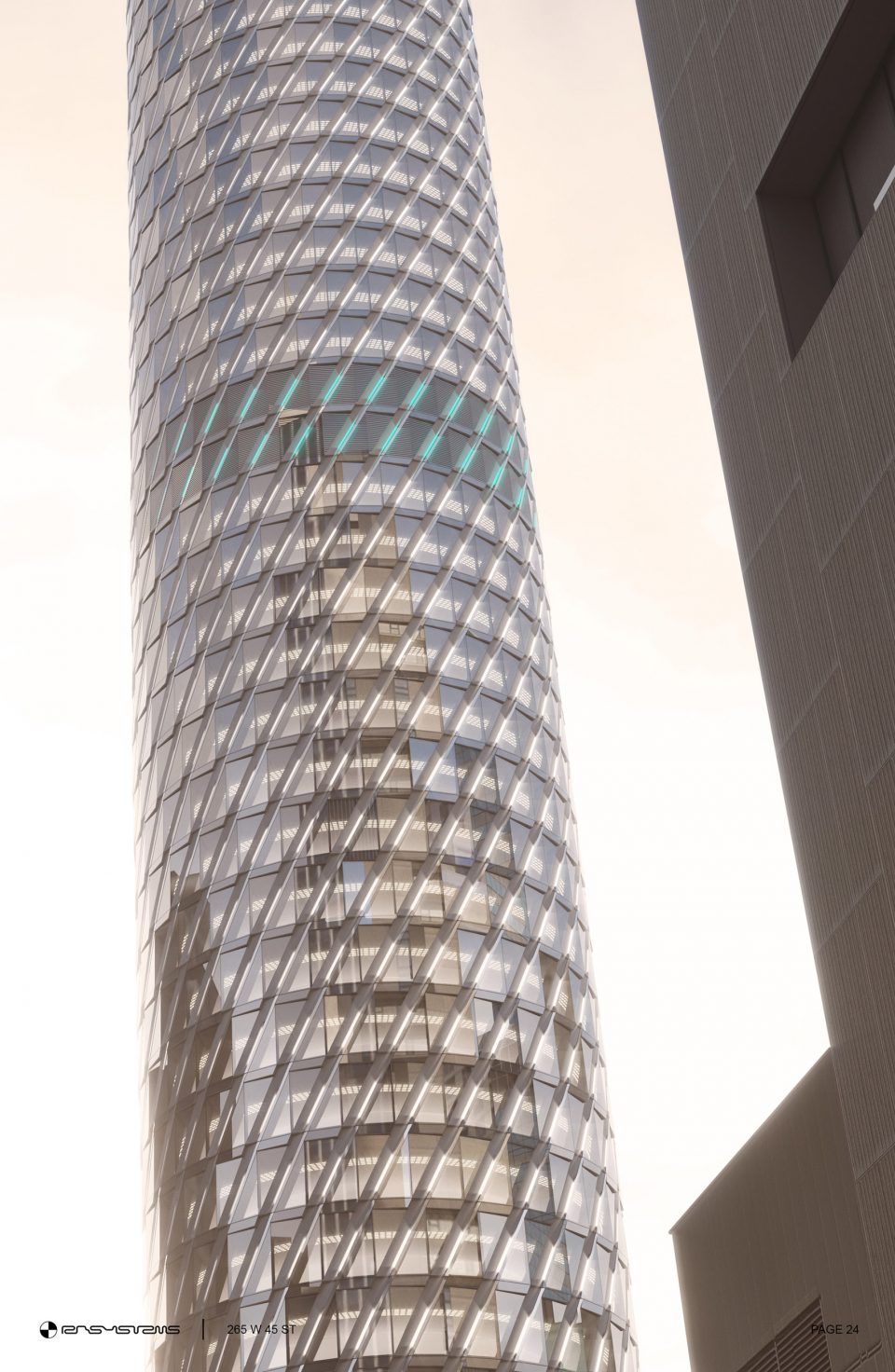 265 W 45th ST Super Slender Office Tower by RB Systems