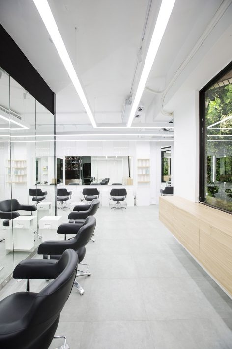 Piaoliang Hair Studio Taipei Taiwan China by Lo Wen Studio Jackie Chen