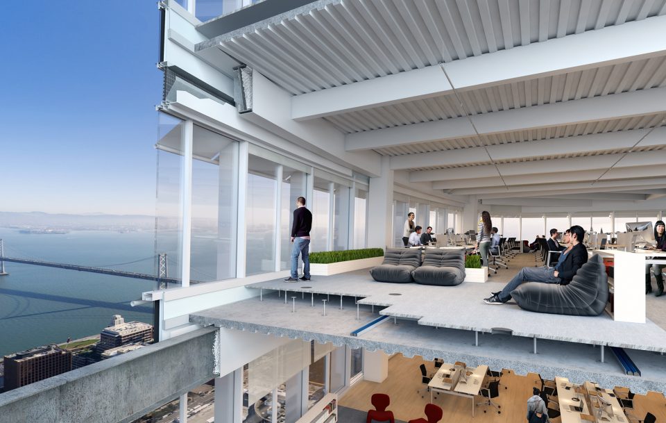 Salesforce Tower and Transit Center by Pelli Clarke Pelli Architects