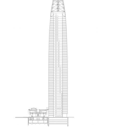 Salesforce Tower and Transit Center by Pelli Clarke Pelli Architects