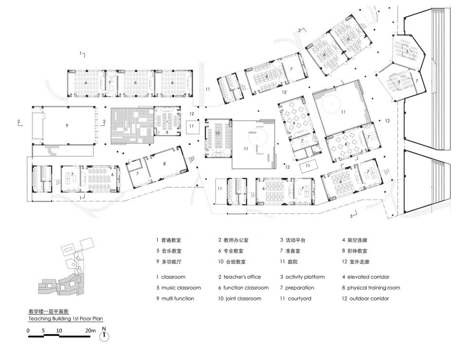 Tongji University Experimental Elementary School by Atelier Liu Yuyang Architects