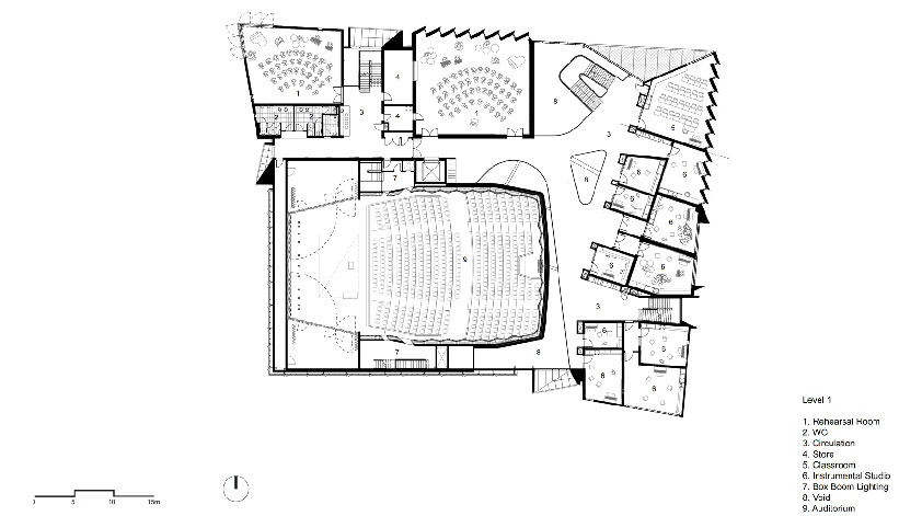 Presbyterian Ladies College Performing Arts Centre by Cox Architecture