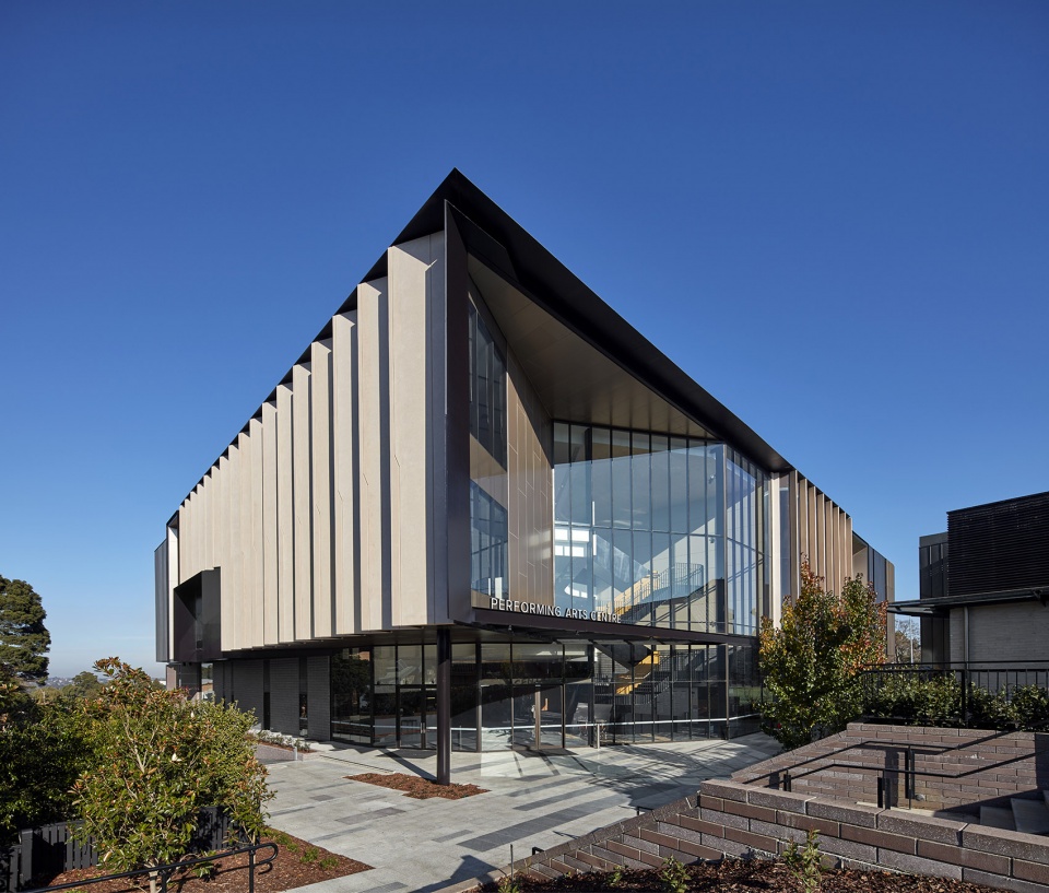 presbyterian ladies college performing arts centre by cox architecture