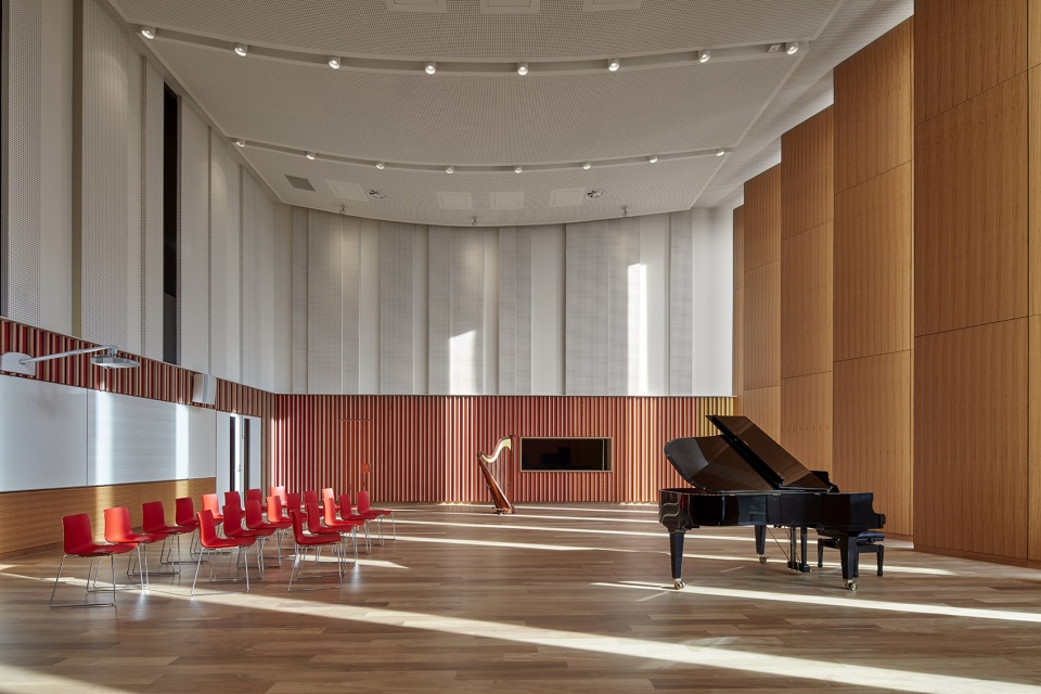 presbyterian ladies college performing arts centre by cox architecture