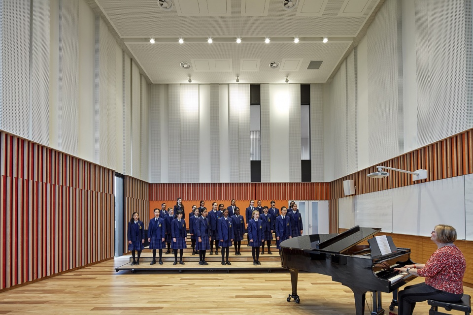 presbyterian ladies college performing arts centre by cox architecture