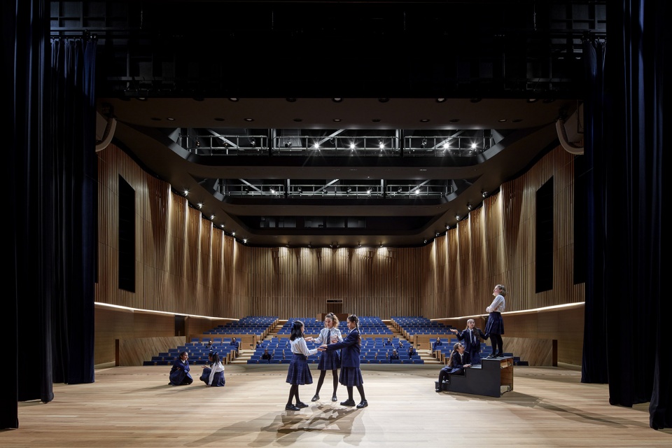 presbyterian ladies college performing arts centre by cox architecture