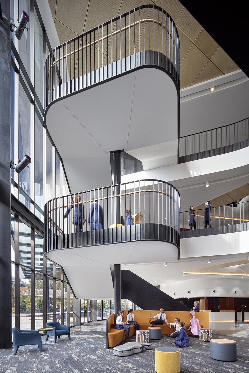 presbyterian ladies college performing arts centre by cox architecture