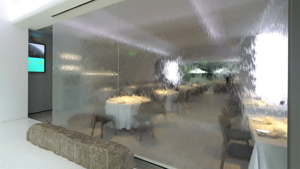 water curtain1 really taste restaurant bloomdesign