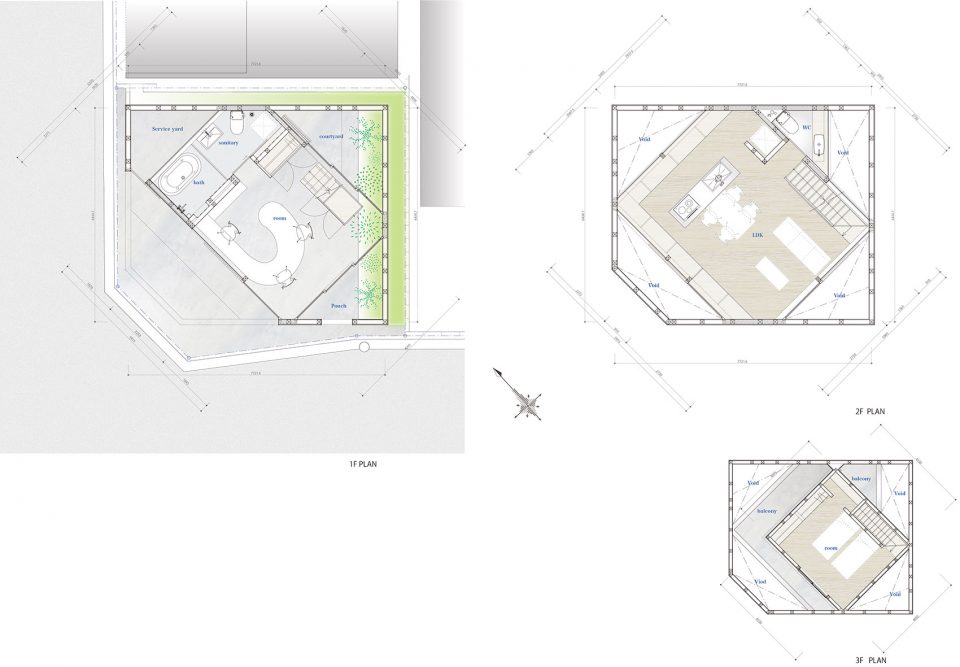 plan sakai sai architectural design office