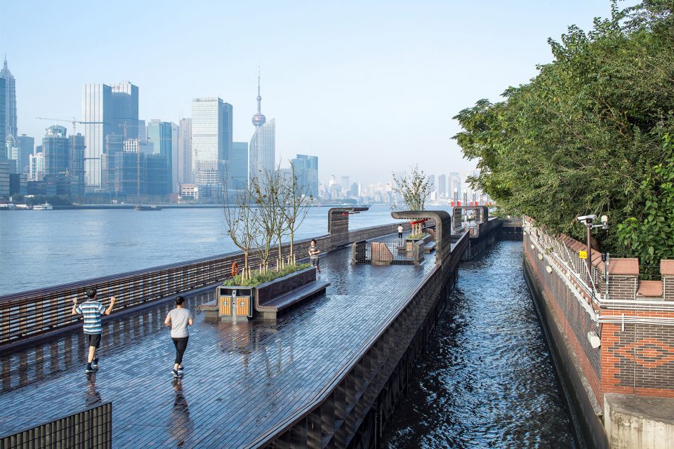 Demonstration Section of Yangpu Riverside Public Space by Original Design Studio