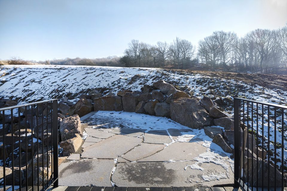 New Visitor Centre at Hammershus Castle Ruin by Arkitema Architects