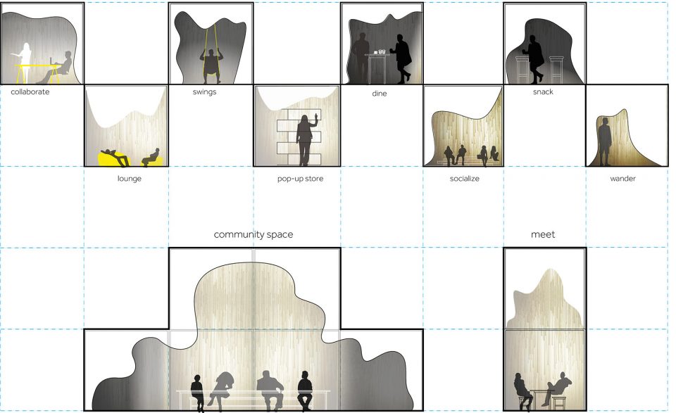 LUMINOUS DRAPES JACC KUWAIT CITY by STUDIO TOGGLE