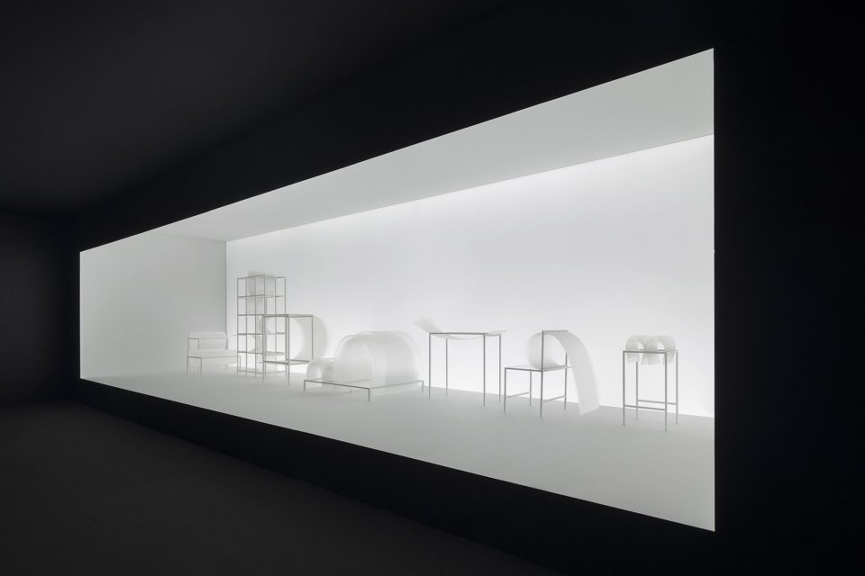 Exhibition forms of movement for Milan Design Week by nendo