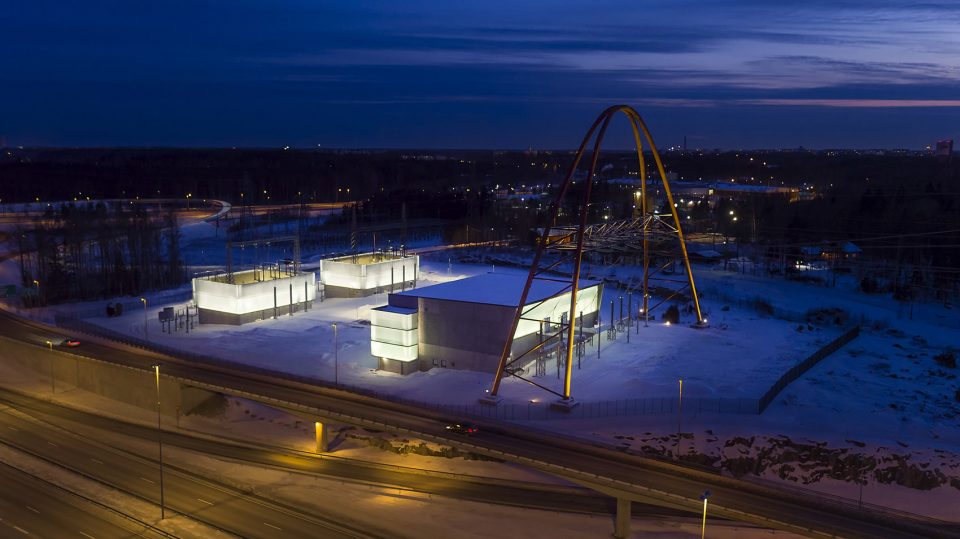 Parviainen Architects Länsisalmi Power Station Finland by Parviainen Architects
