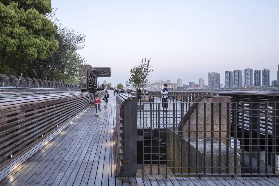 Demonstration Section of Yangpu Riverside Public Space by Original Design Studio