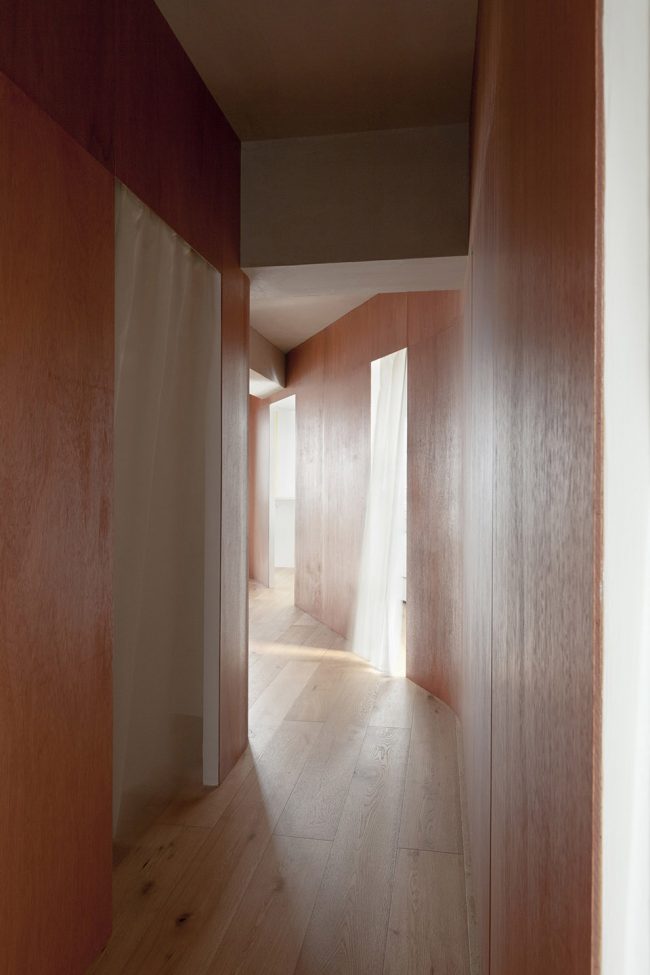 A Draped Wall in Ikebukuro Japan by Tailored design Lab