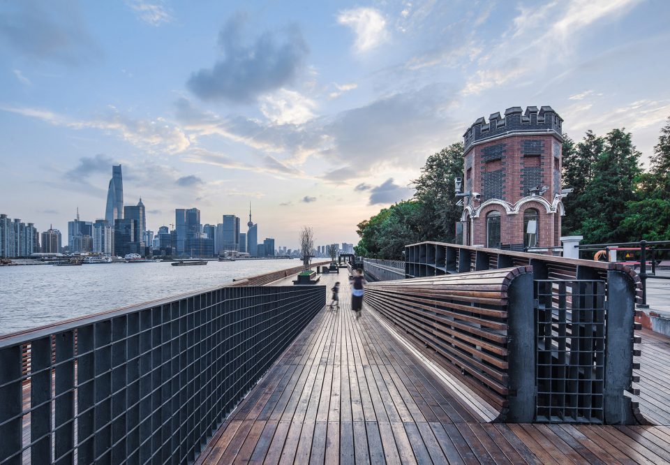 Demonstration Section of Yangpu Riverside Public Space by Original Design Studio