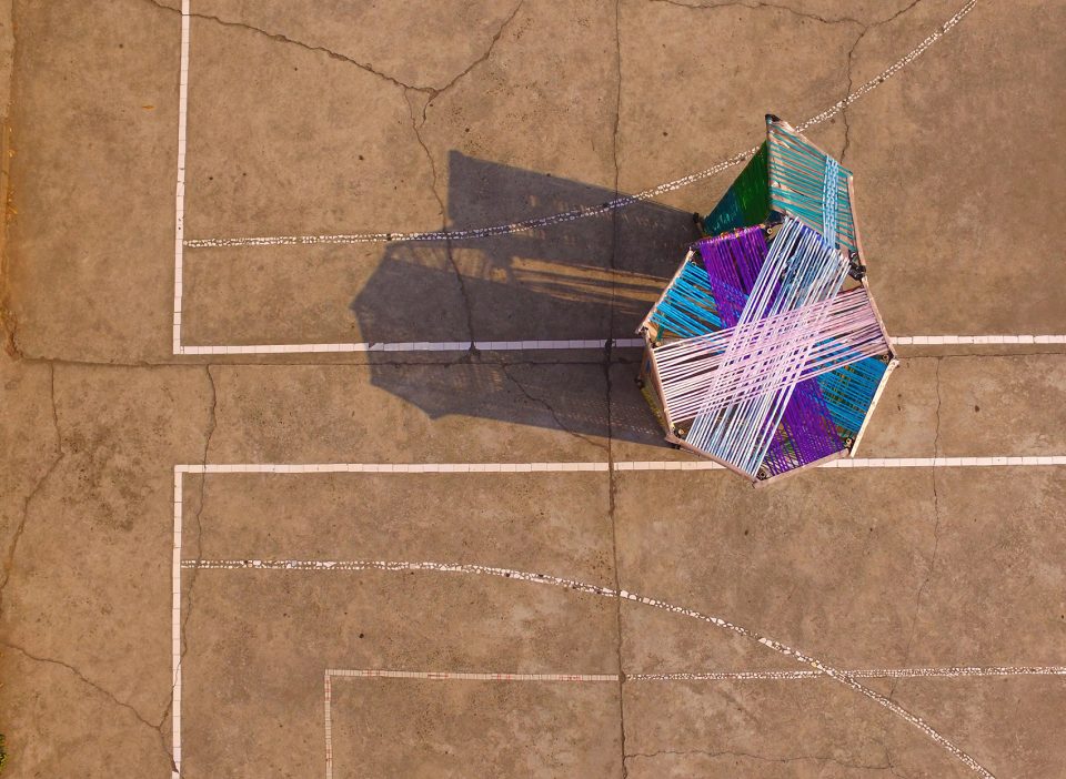 Space Installation Construction Summer Camp China by One Take Architects