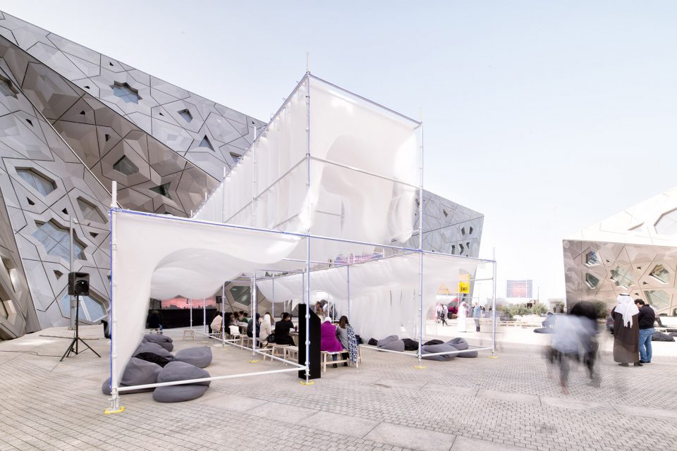 LUMINOUS DRAPES JACC KUWAIT CITY by STUDIO TOGGLE