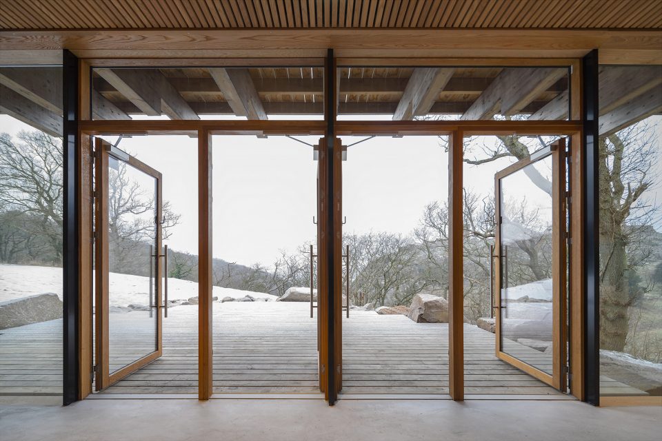 New Visitor Centre at Hammershus Castle Ruin by Arkitema Architects