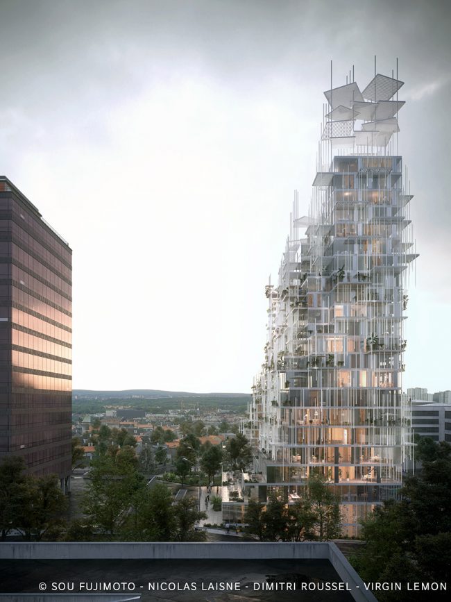 Village Vertical by Sou Fujimoto Nicolas Laisné Dimitri Roussel