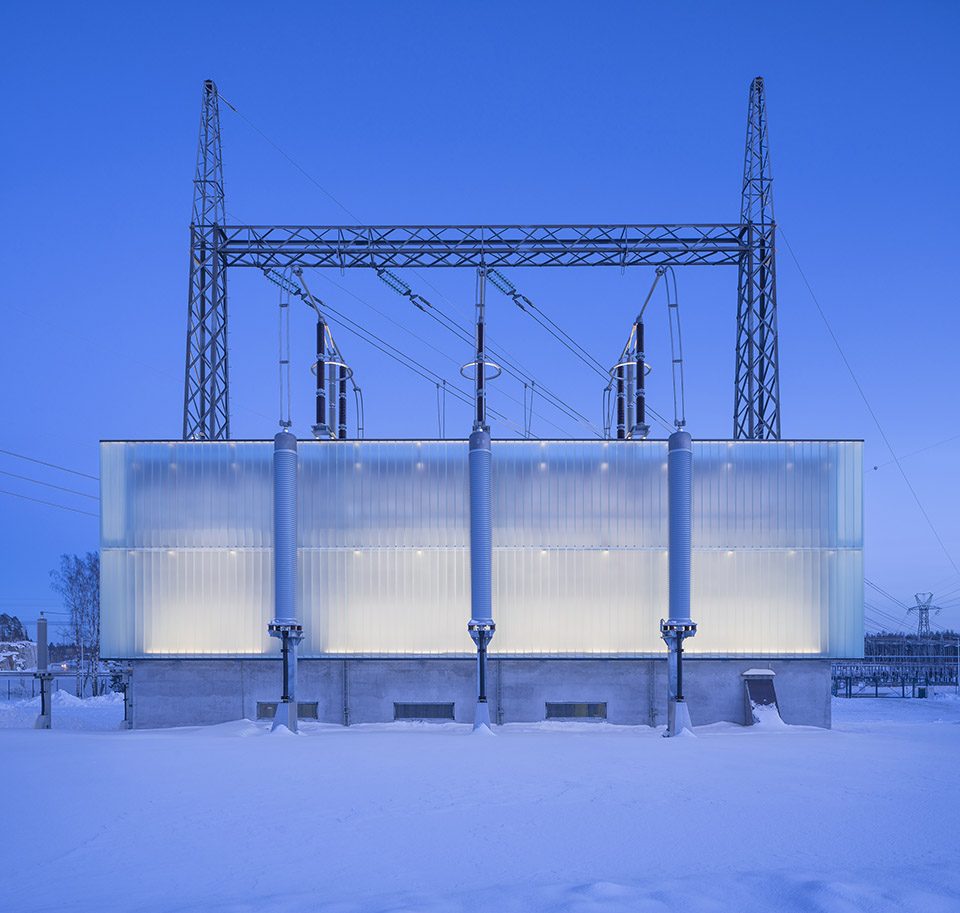 Parviainen Architects Länsisalmi Power Station Finland by Parviainen Architects