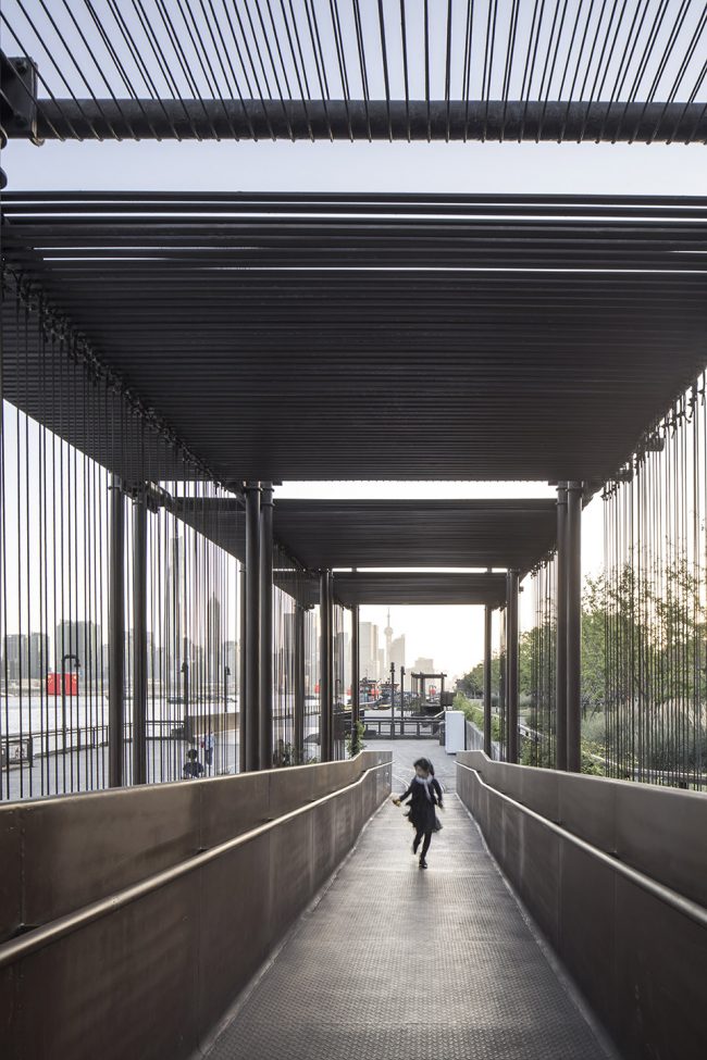 Demonstration Section of Yangpu Riverside Public Space by Original Design Studio