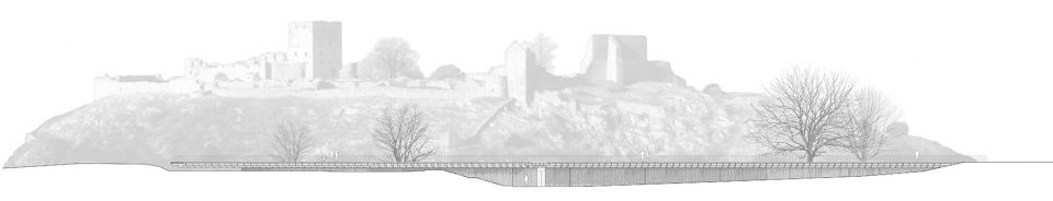 New Visitor Centre at Hammershus Castle Ruin by Arkitema Architects