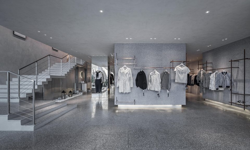 31 shades of grey fashion art gallery by circle studio shanghai