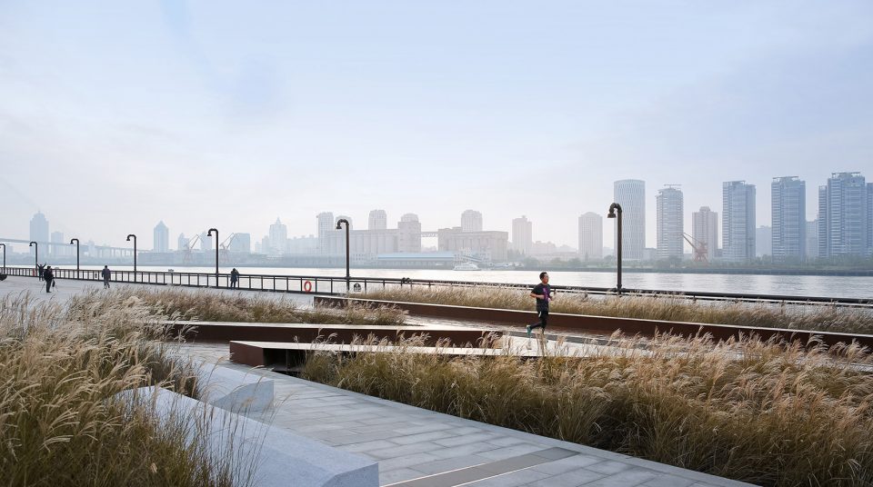 Demonstration Section of Yangpu Riverside Public Space by Original Design Studio