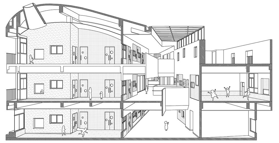 Vanke Experimental Kindergarten China by Atelier Liu Yuyang Architects
