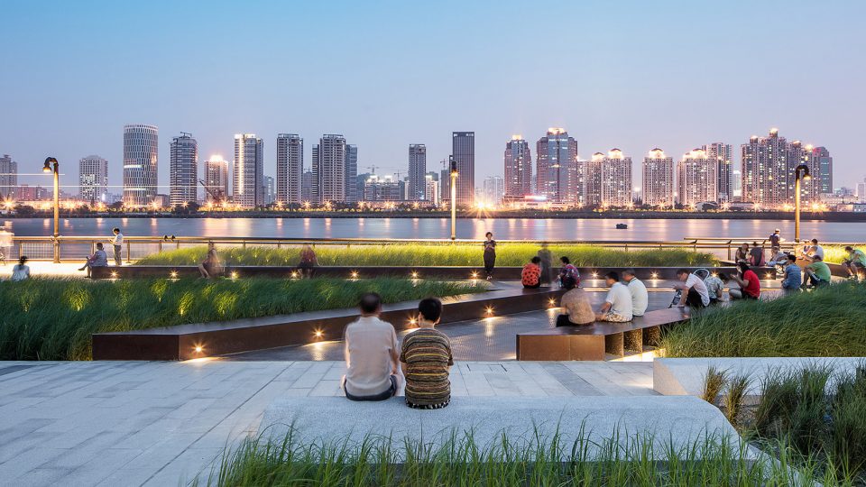 Demonstration Section of Yangpu Riverside Public Space by Original Design Studio