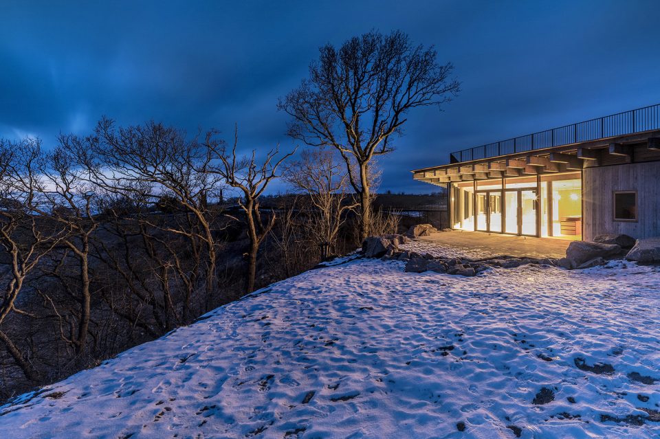New Visitor Centre at Hammershus Castle Ruin by Arkitema Architects