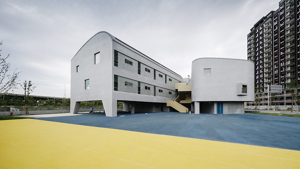 Vanke Experimental Kindergarten China by Atelier Liu Yuyang Architects