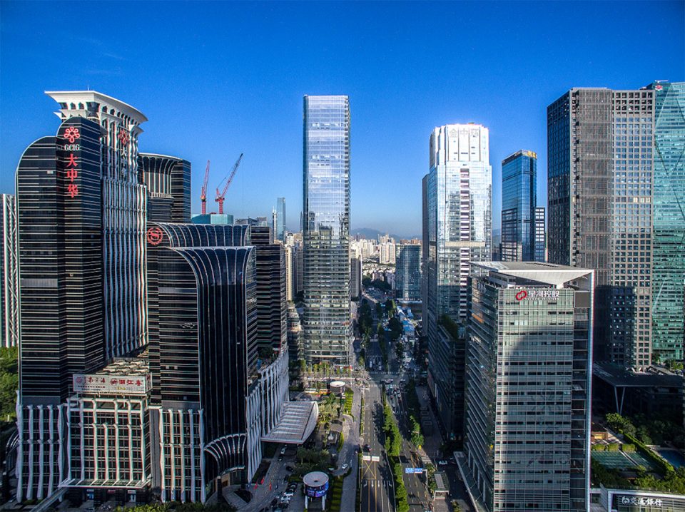 Wongtee building Shenzhen China by CCDI