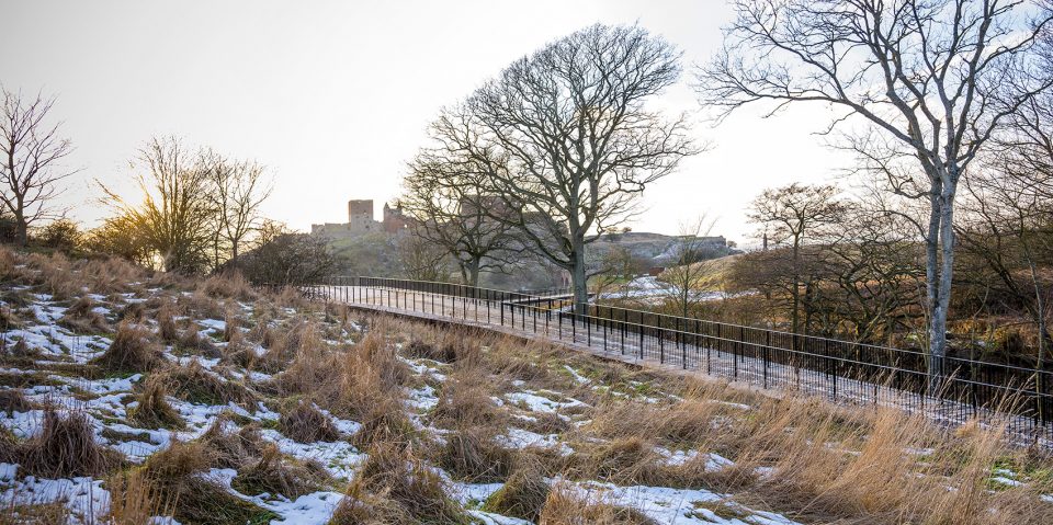 New Visitor Centre at Hammershus Castle Ruin by Arkitema Architects