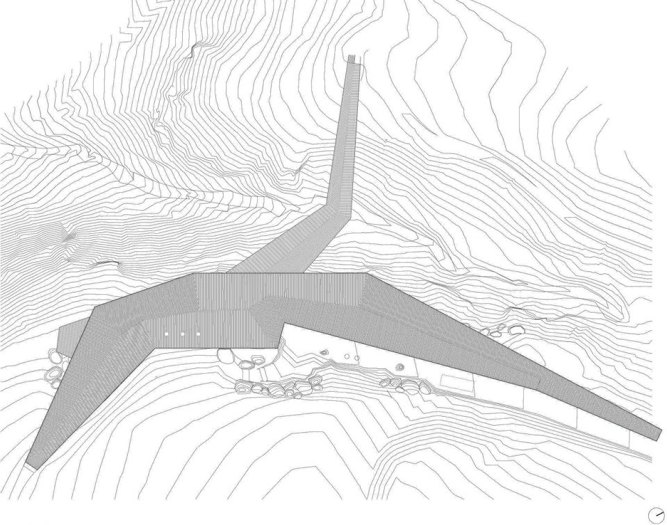 New Visitor Centre at Hammershus Castle Ruin by Arkitema Architects