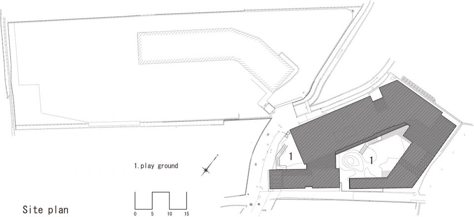 KM Kindergarten and Nursery Osaka Japan by HIBINOSEKKEI Youji no Shiro