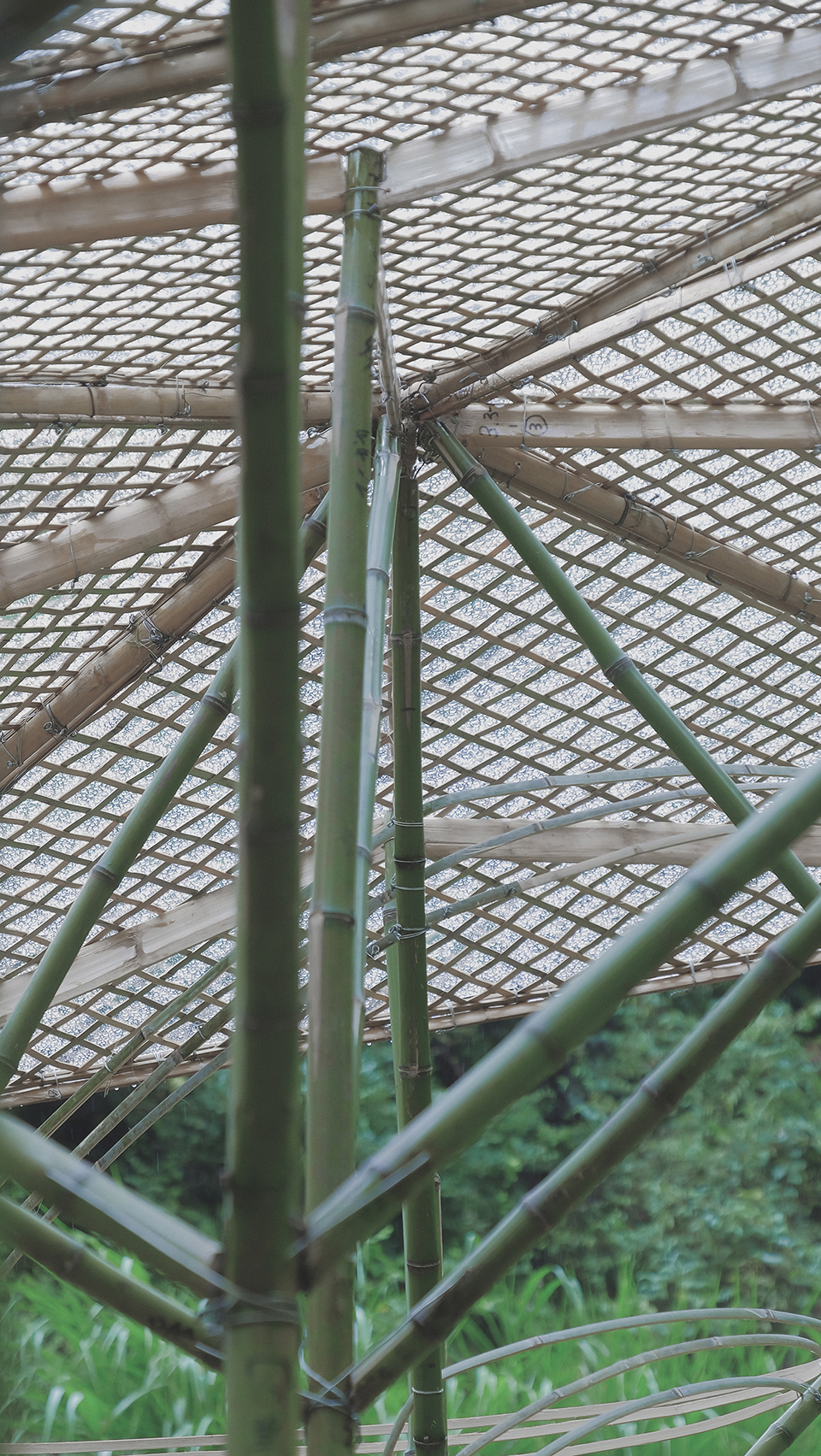Pavilion with 24 pillars China by Atelier Tree