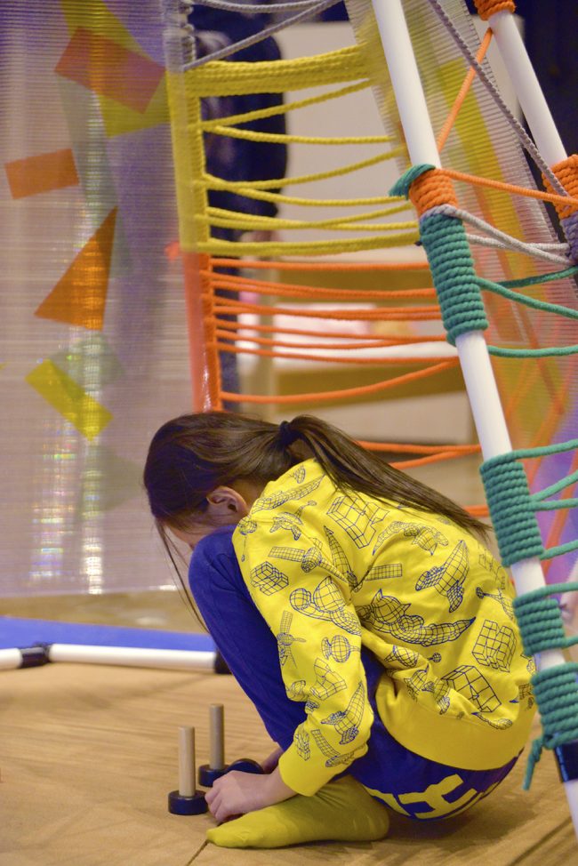 Space Installation Construction Summer Camp China by One Take Architects