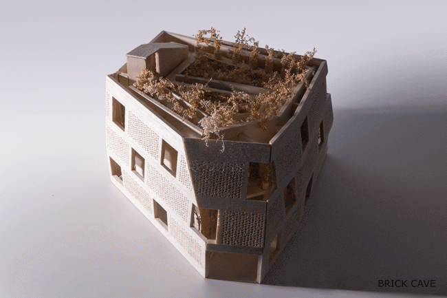 Brick Cave by HP Architects